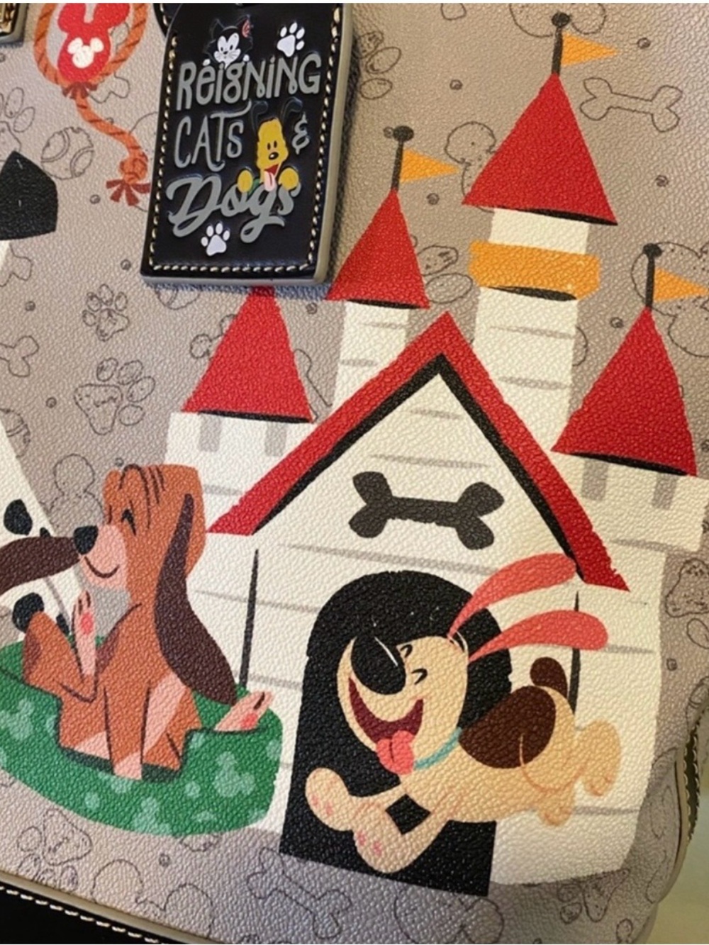 Dooney & Bourke Disney Dogs Tote - Picture 7 of 12